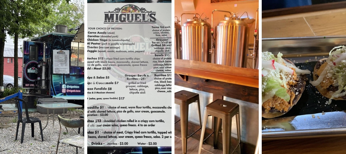 Miguel's Tacos Menu
